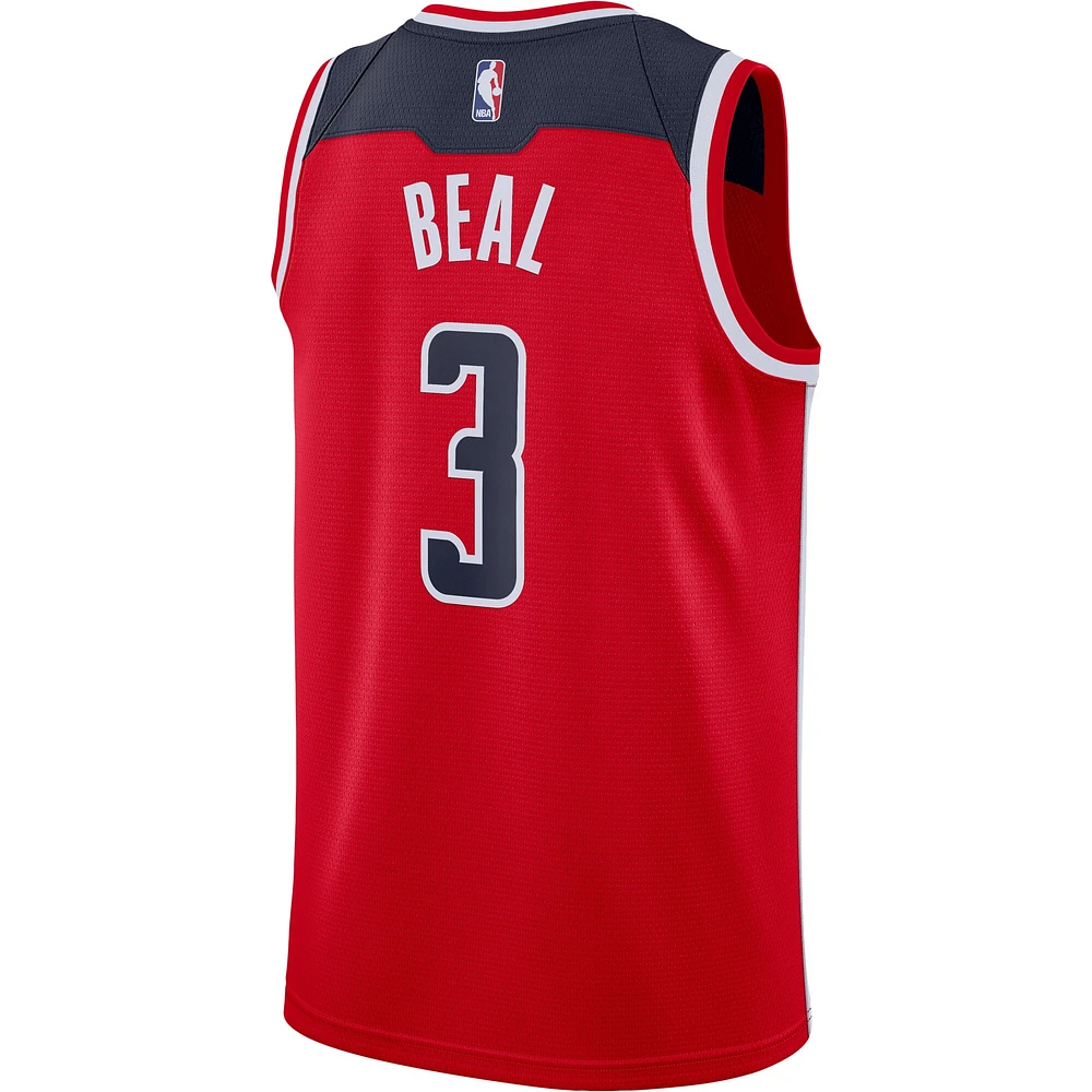 Maillot Nike Swingman Bradley Beal pour enfant, rouge, Washington Wizards