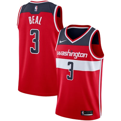 Maillot Nike Swingman Bradley Beal pour enfant, rouge, Washington Wizards