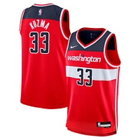 Youth Nike Kyle Kuzma Red Washington Wizards Swingman Jersey - Icon Edition