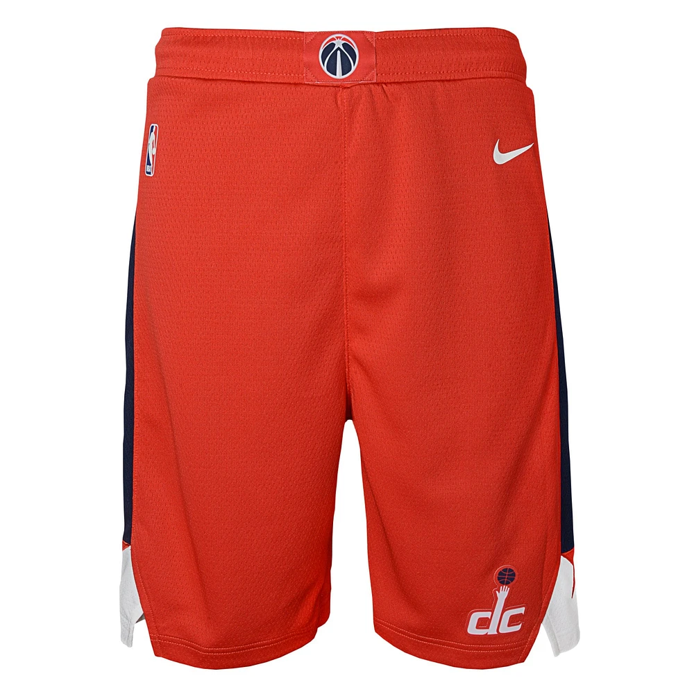 Youth Nike Red Washington Wizards Swingman Performance Shorts – Icon Edition