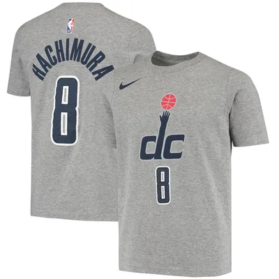 Rui Hachimura Washington Wizards Nike Youth 2020 City Edition Name & Number T-Shirt - Heather Gray