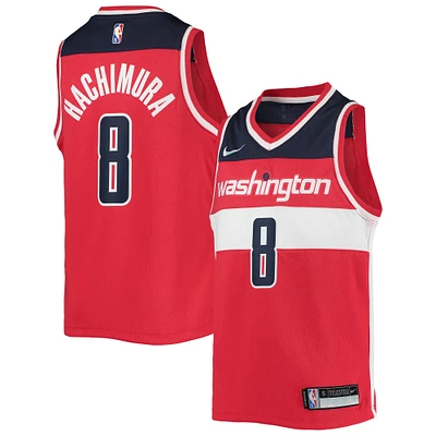 Maillot Swingman Diamant Nike Rui Hachimura pour Jeunes Washington Wizards 2021/22 - Icon Edition