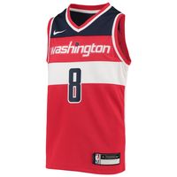 Youth Nike Rui Hachimura Red Washington Wizards Team Swingman Jersey