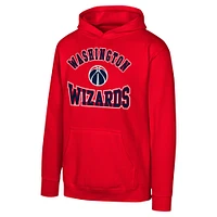 Sweat à capuche en polaire rouge pour jeunes Washington Wizards Home Town