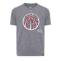 T-shirt pour jeune Sportiqe Heather Grey Washington Wizards 2022/23 x Chris Pyrate City Edition