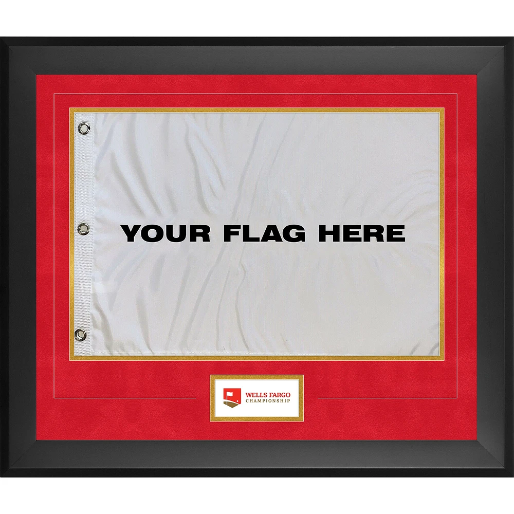 Wells Fargo Championship 23" x 27" Pin Flag Frame