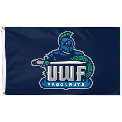 WinCraft West Florida Argonauts Drapeau unilatéral avec logo 3 pi x 5 pi