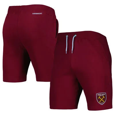 Short de survêtement basique Claret West Ham United pour homme