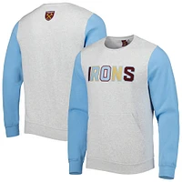 Sweat-shirt West Ham United Kangaroo gris/bleu pour homme