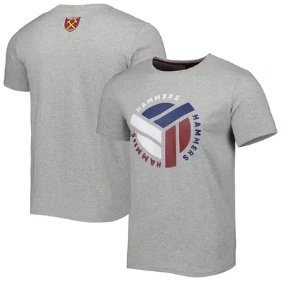 West Ham United Rounded T-Shirt - Gray