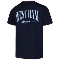 Men's Navy West Ham United Ringer T-Shirt