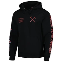 Men's West Ham United Black Graffiti Pullover Hoodie