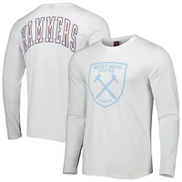 Men's White West Ham United Park Long Sleeve T-Shirt