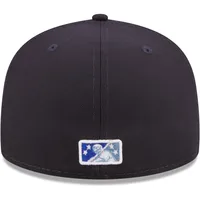 NWE WMWCAP NAVY HOME MIB AUTHENTIC COLLECTION 59FIFTY HATMENHIC