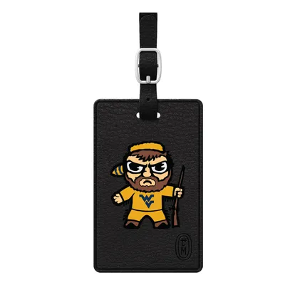 West Virginia Mountaineers Classic Tokyodachi Bag Tag - Black