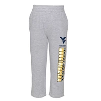 Infant Heather Gray/Navy West Virginia Mountaineers Playmaker Pullover Hoodie & Pants Set