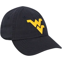 Top of the World Navy West Virginia Mountaineers Mini Me Casquette ajustable pour bébé