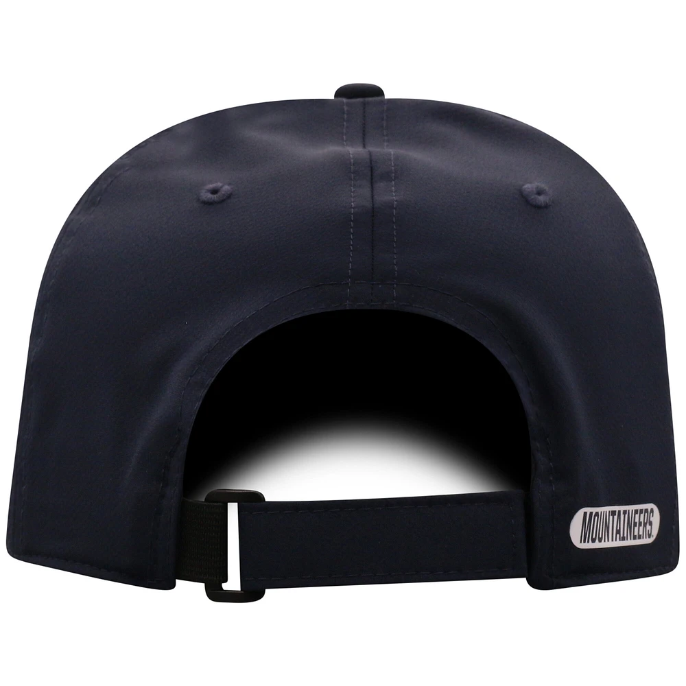 Men's Top of the World  Navy West Virginia Mountaineers Victory Trainer Adjustable Hat