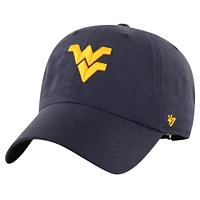 Men's '47 Navy West Virginia Mountaineers Clean Up brrr° Adjustable Hat