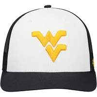 Casquette réglable '47 pour hommes, blanc/bleu marine, West Virginia Mountaineers Freshman Trucker