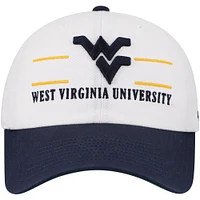 Casquette ajustable West Virginia Mountaineers Gridiron Clean Up pour homme, blanche, 1947