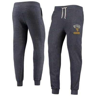 West Virginia Mountaineers Alternative Apparel Dodgeball Tri-Blend Pants - Navy