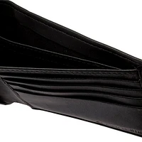 Men's Black West Virginia Mountaineers Hybrid Bi-Fold Wallet