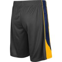 Men's Colosseum Charcoal West Virginia Mountaineers Team Turnover Shorts