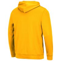 Men's Colosseum Gold West Virginia Mountaineers Lantern Pullover Hoodie