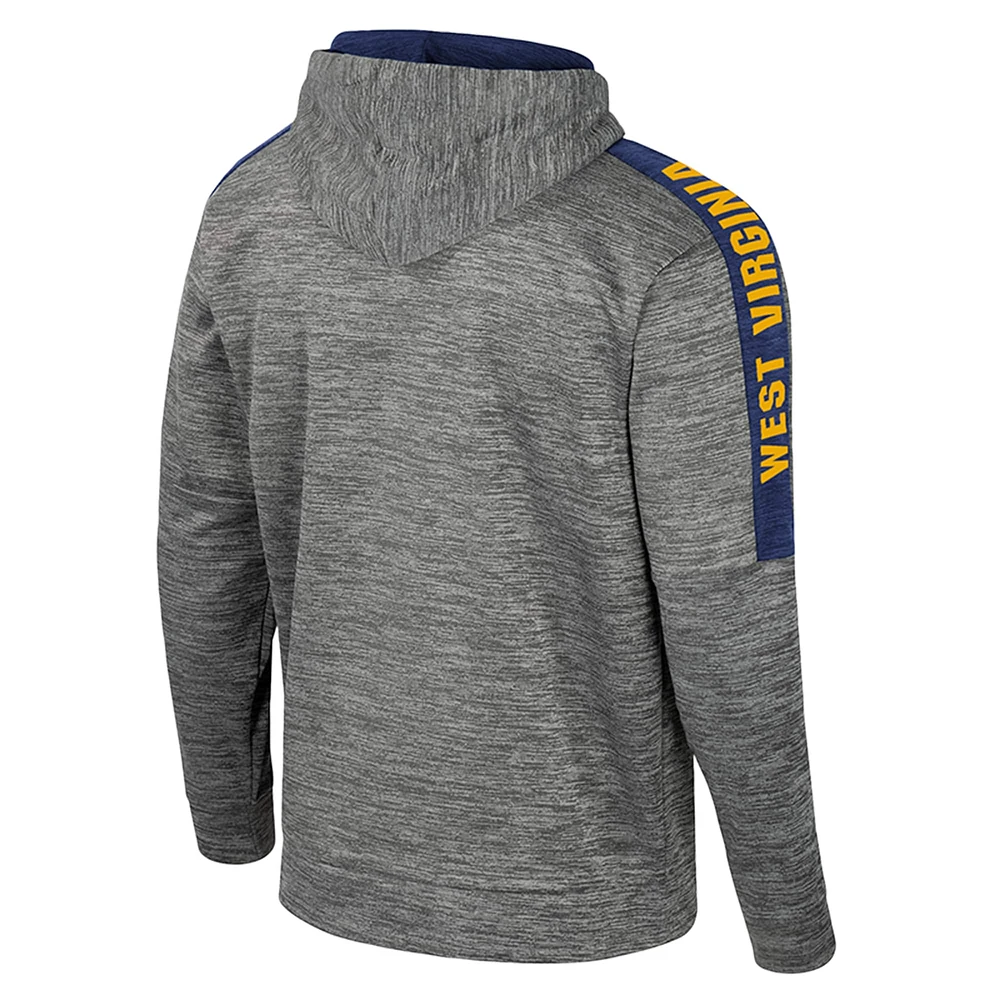 Sweat à capuche pour homme Colosseum Heather Grey West Virginia Mountaineers Dozer