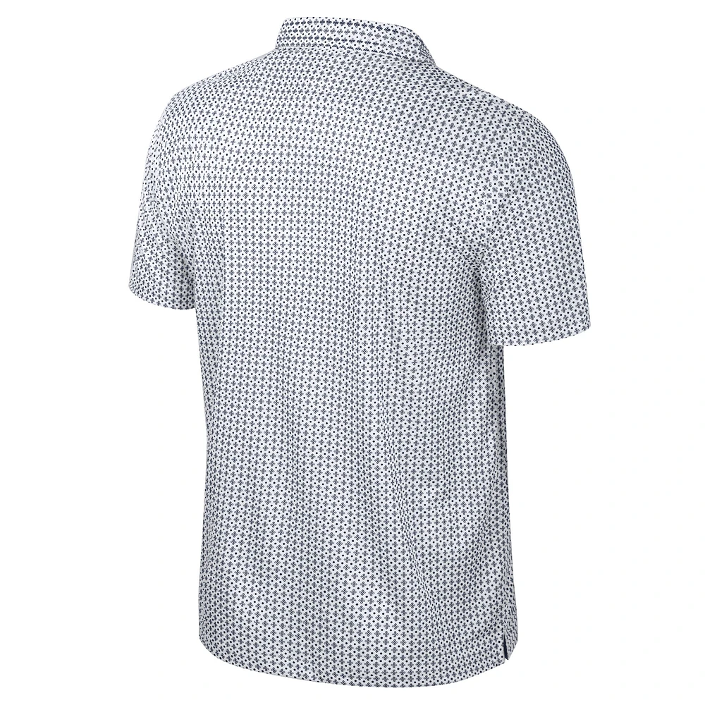 Polo Marty Rival bleu marine pour homme Colosseum West Virginia Mountaineers, grande taille