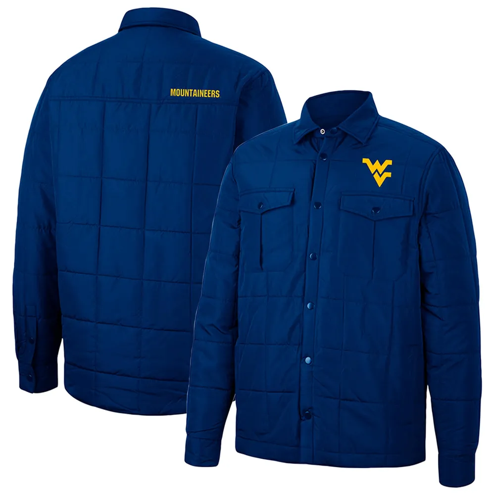 Veste Colosseum Navy West Virginia Mountaineers Detonate pour homme