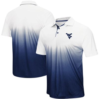 Men's Colosseum Navy West Virginia Mountaineers Magic Team Logo Polo