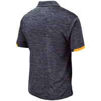 Men's Colosseum Navy West Virginia Mountaineers Nelson Polo