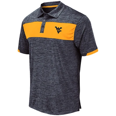 Polo Colosseum Navy West Virginia Mountaineers Nelson pour homme