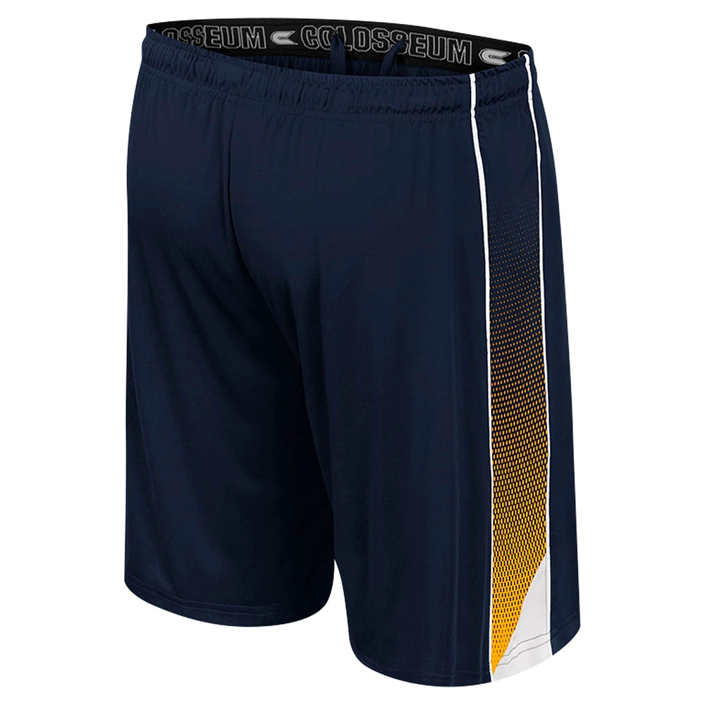 Short en ligne Colosseum Navy West Virginia Mountaineers pour hommes