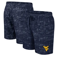 Men's Colosseum Navy West Virginia Mountaineers Ozark Swim Shorts