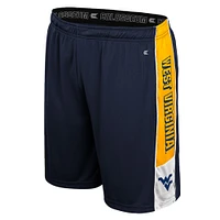 Men's Colosseum Navy West Virginia Mountaineers Quantum Shorts