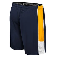 Men's Colosseum Navy West Virginia Mountaineers Quantum Shorts