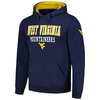 Sweat à capuche Colosseum Navy West Virginia Mountaineers Sunrise pour homme