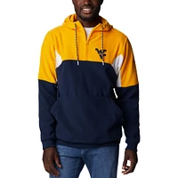 Chandail à capuchon quart de zip Columbia Navy Mountaineers Lodge pour hommes