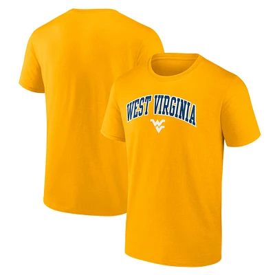 Men's Fanatics  Gold West Virginia Mountaineers Core T-Shirt