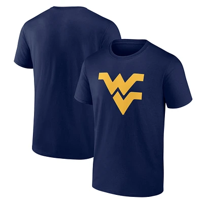 Men's Fanatics  Navy West Virginia Mountaineers Core T-Shirt