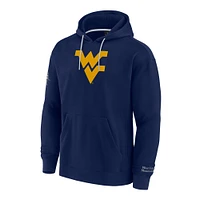 Sweat à capuche Pace bleu marine pour homme Fanatics West Virginia Mountaineers