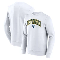 Men's Fanatics White West Virginia Mountaineers Core Long Sleeve T-Shirt