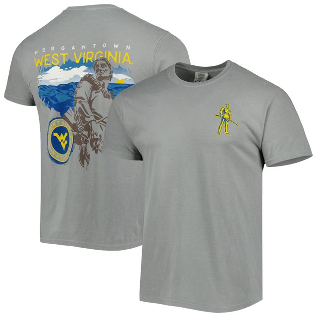 T-shirt gris West Virginia Mountaineers Hyperlocal pour homme