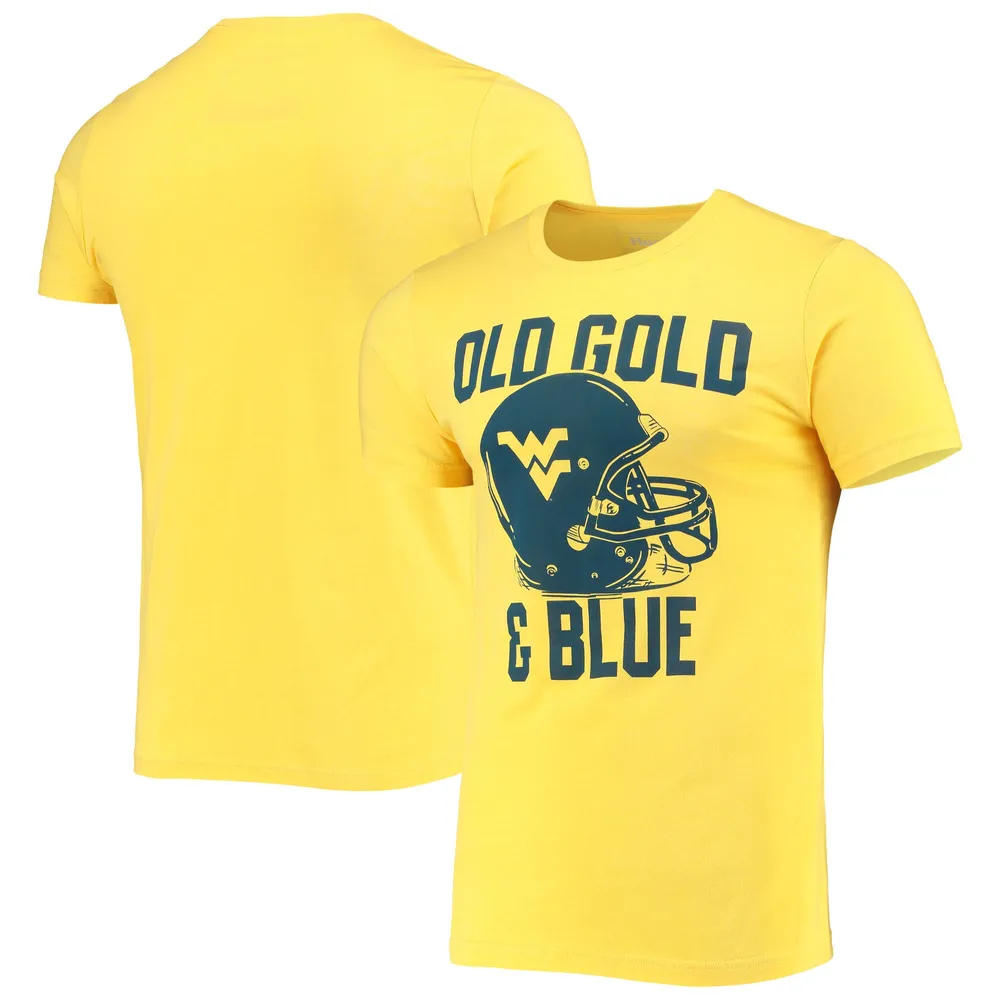 Lids West Virginia Mountaineers Homefield Old Gold & Blue Vintage T-Shirt -  Heathered
