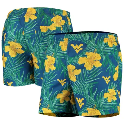 West Virginia Mountaineers Swimming Trunks - Navy