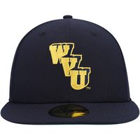 Men's New Era Navy West Virginia Mountaineers Vault Multi 59FIFTY Fitted Hat