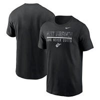 Men's Nike Black West Virginia Mountaineers Built on Bravery Performance T-Shirt